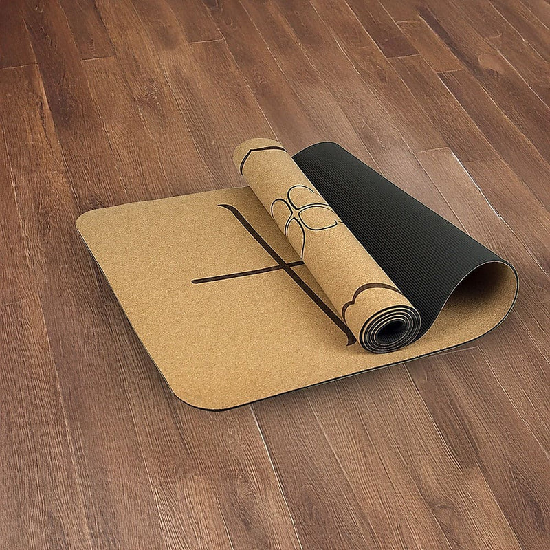 Natural Cork TPE Yoga Mat [ONLINE ONLY]