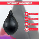 Boxing Speed Bag PU Leather MMA Punching Focus Bag Muay Thai Training Speed (Online Only)