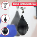 Boxing Speed Bag PU Leather MMA Punching Focus Bag Muay Thai Training Speed (Online Only)