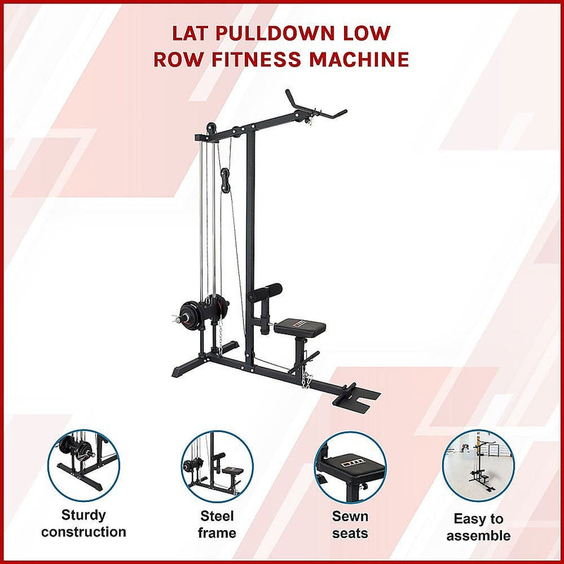 Lat PullDown Low Row Fitness Machine [ONLINE ONLY]