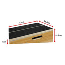 Wooden Slant Exercise Board With Adjustable Incline And Non-Slip Surface [ONLINE ONLY]