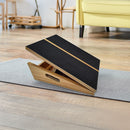 Wooden Slant Exercise Board With Adjustable Incline And Non-Slip Surface [ONLINE ONLY]