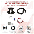 Heavy Bungee Cord Resistance Belt for Home Gym Yoga Bungee Rope Gravity Bungee (90kg) ONLINE ONLY