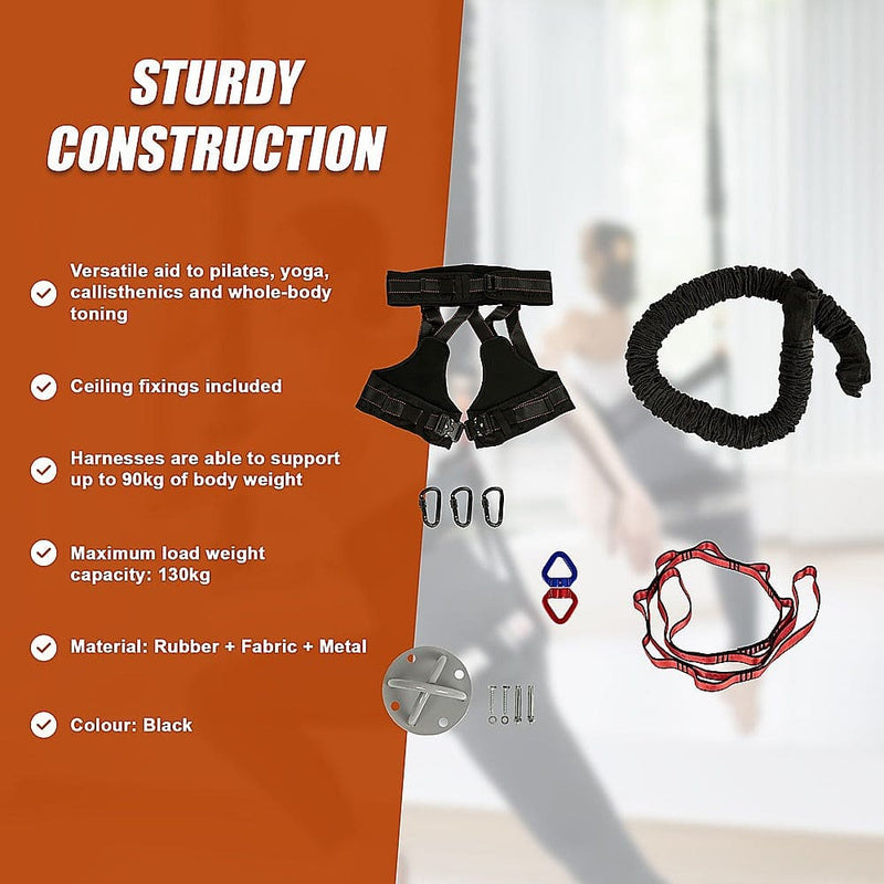 Heavy Bungee Cord Resistance Belt for Home Gym Yoga Bungee Rope Gravity Bungee (90kg) ONLINE ONLY