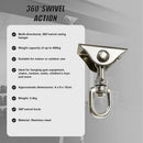 360 Degree Swivel Swing Hanger with Stainless Steel Hook for Ceiling Heavy Duty Hanging Gym Equipment - ONLINE ONLY