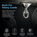 360 Degree Swivel Swing Hanger with Stainless Steel Hook for Ceiling Heavy Duty Hanging Gym Equipment - ONLINE ONLY