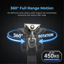 360 Degree Swivel Swing Hanger with Stainless Steel Hook for Ceiling Heavy Duty Hanging Gym Equipment - ONLINE ONLY