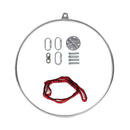 Aerial Yoga Hoop 90CM Lyra Hoop Circus Single Point Aerial Ring Set - ONLINE ONLY