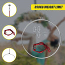 Aerial Yoga Hoop 90CM Lyra Hoop Circus Single Point Aerial Ring Set - ONLINE ONLY