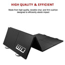 Folding Black Exercise Mat – Gymnastics, Martial Arts, Yoga, Karate & Judo Training - ONLINE ONLY