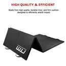 Folding Black Exercise Mat – Gymnastics, Martial Arts, Yoga, Karate & Judo Training - ONLINE ONLY