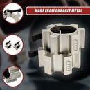 Aluminium Olympic Lock Collars Pair Barbell Clamps Clips Quick - FREE delivery - ONLINE ONLY
