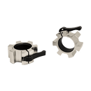 Aluminium Olympic Lock Collars Pair Barbell Clamps Clips Quick - FREE delivery - ONLINE ONLY