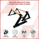 Premium Parallette Pair Gymnastics Push Up Bars -  Online Only - FREE Delivery!