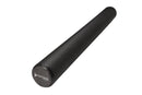 Long Round Foam Roller 90cm x 10cm Diameter Black