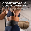 Harbinger 4" Padded Leather Weight Lifting Belt 2.0
