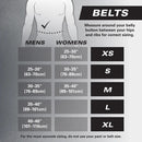 Harbinger 4" Padded Leather Weight Lifting Belt 2.0