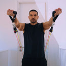 PTP Total Resistance System- 5 Power Tubes, Power Handles, Ankle Straps, Door Anchor & Carry Bag- A Gym In A Bag Massive Sale !!