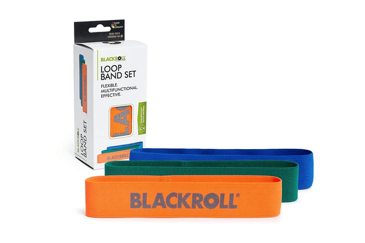 Blackroll Loop Band Set of 3 or Set of 6 - Fabric Resistance Band Set