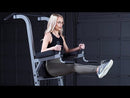 Body-Solid Deluxe Vertical Knee Raise Power Tower GVKR82 - AVAILABLE FOR IMMEDIATE DELIVERY