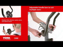 York C400 Exercise Bike (ONLINE ONLY)
