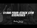 Body Solid Pro Clubline S1000 Four-Stack Gym