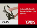 York C415 Exercise Bike