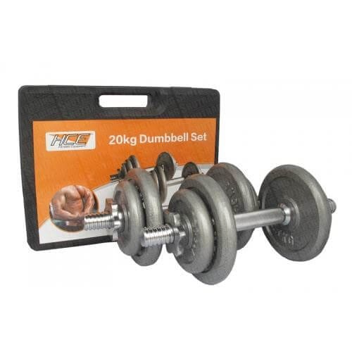 Adjustable Dumbbell Kit 20kg (no 0.5kg) - AVAILABLE FOR IMMEDIATE DELIVERY