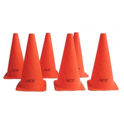 Agility Sports Cones (Pack of 6)