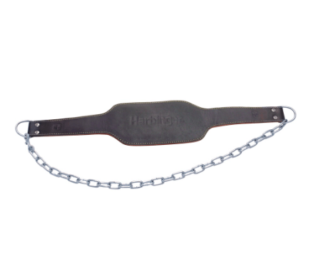 Harbinger Leather Dip Belt, Black