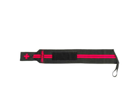 Harbinger Red Line Wrist Wrap, 18 inch, Black/Red