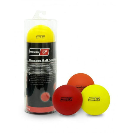 Triple Pack Hard Round Massage Ball Fitbiz Buy Online or In store