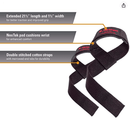 Harbinger Padded Cotton Lifting Straps 21.5 inches