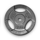 Weight Plate STANDARD EzyGrip Cast Iron (EACH)