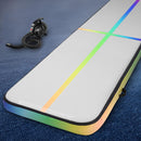 E FIT 4M Air Track Gymnastics Tumbling Exercise Mat Inflatable Mats + Pump [ONLINE ONLY]