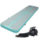 GoFun 4X1M Inflatable Air Track Mat with Pump - Green [ONLINE ONLY]
