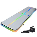 Everfit 5M Air Track Gymnastics Tumbling Exercise Mat W/ Pump Inflatable Colour - Online Only