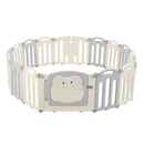 Keezi Baby Playpen 16 Panels Foldable Toddler Fence Safety Play Activity Centre -ONLINE ONLY