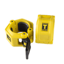 Body-Solid Tools - Olympic Lock-Jaw Collars, 2 pcs, Yellow -  Clearance Sale