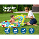 Bestway Kids Pool 120x117x46cm Inflatable Play Swimming Pools w/ Canopy 45L - ONLINE ONLY