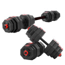 EFit 40kg Dumbbells Barbell Set Adjustable Dumbbell Weight Lifting- ONLINE ONLY