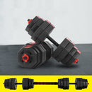 EFit 40kg Dumbbells Barbell Set Adjustable Dumbbell Weight Lifting- ONLINE ONLY