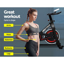 EFit Spin Bike Exercise Bike Flywheel Cycling Home Gym Fitness Indoor Cardio - ONLINE ONLY