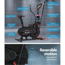 EFit Exercise Bike 6 in 1 Elliptical Cross Trainer Home Gym Indoor Cardio - ONLINE ONLY