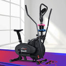 EFit Exercise Bike 6 in 1 Elliptical Cross Trainer Home Gym Indoor Cardio - ONLINE ONLY