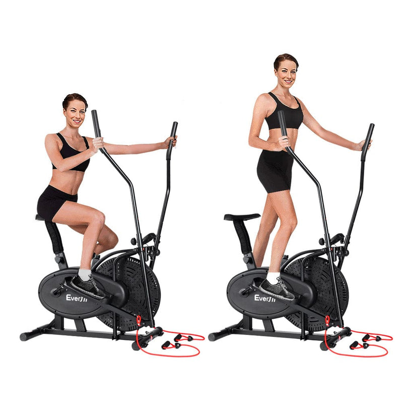 EFit Exercise Bike 4 in 1 Elliptical Cross Trainer Home Gym Indoor Cardio- ONLINE ONLY