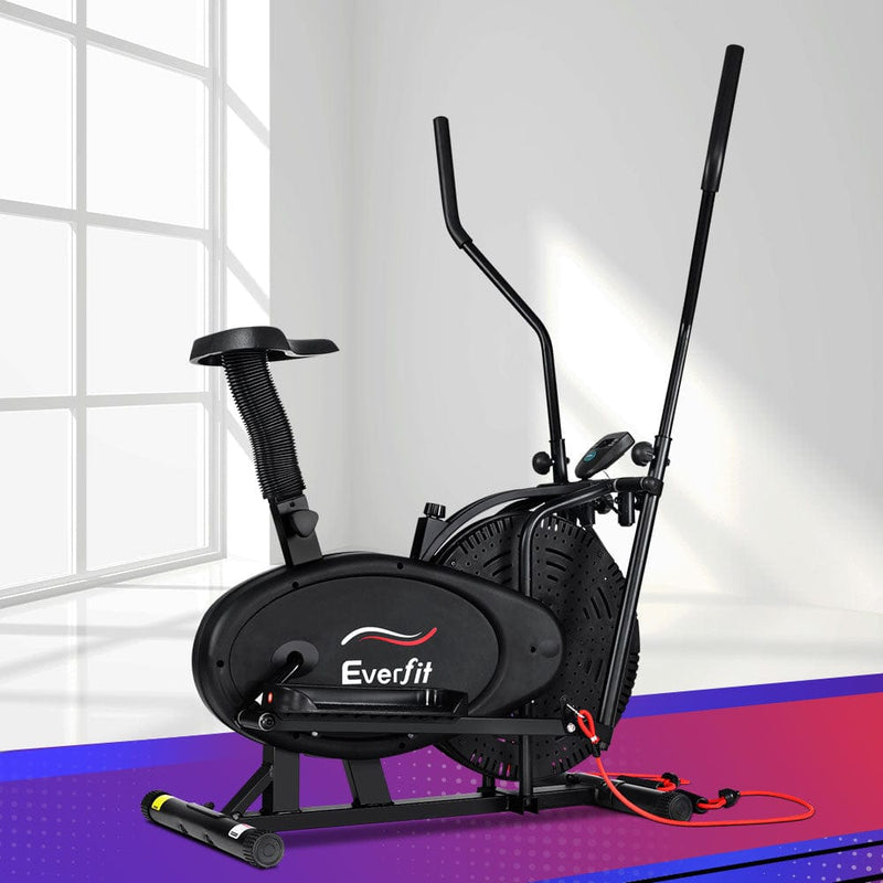 EFit Exercise Bike 4 in 1 Elliptical Cross Trainer Home Gym Indoor Cardio- ONLINE ONLY