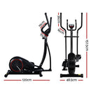 EFit Exercise Bike Elliptical Cross Trainer Home Gym Fitness Machine LCD- ONLINE ONLY