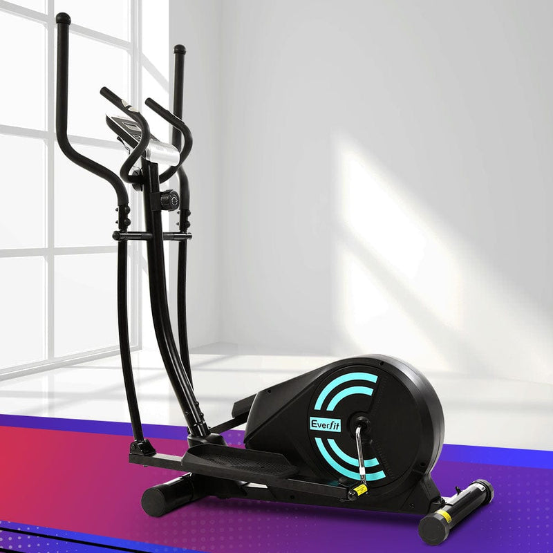 EFit Exercise Bike Elliptical Cross Trainer Home Gym Fitness Machine 100kg- ONLINE ONLY