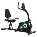 EFit Exercise Bike Magnetic Recumbent Indoor Cycling Home Gym Cardio 120kg- ONLINE ONLY